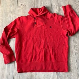 Vintage Polo RL Red Sweatshirt Size Medium